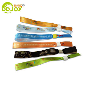 Hot Sell Custom Event & Party Ribbon Events Wristband | DDJOY