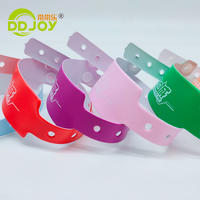 China Manufacture Cheap one time use Vinyl Custom plastic Bracelet pvc wristband for events
